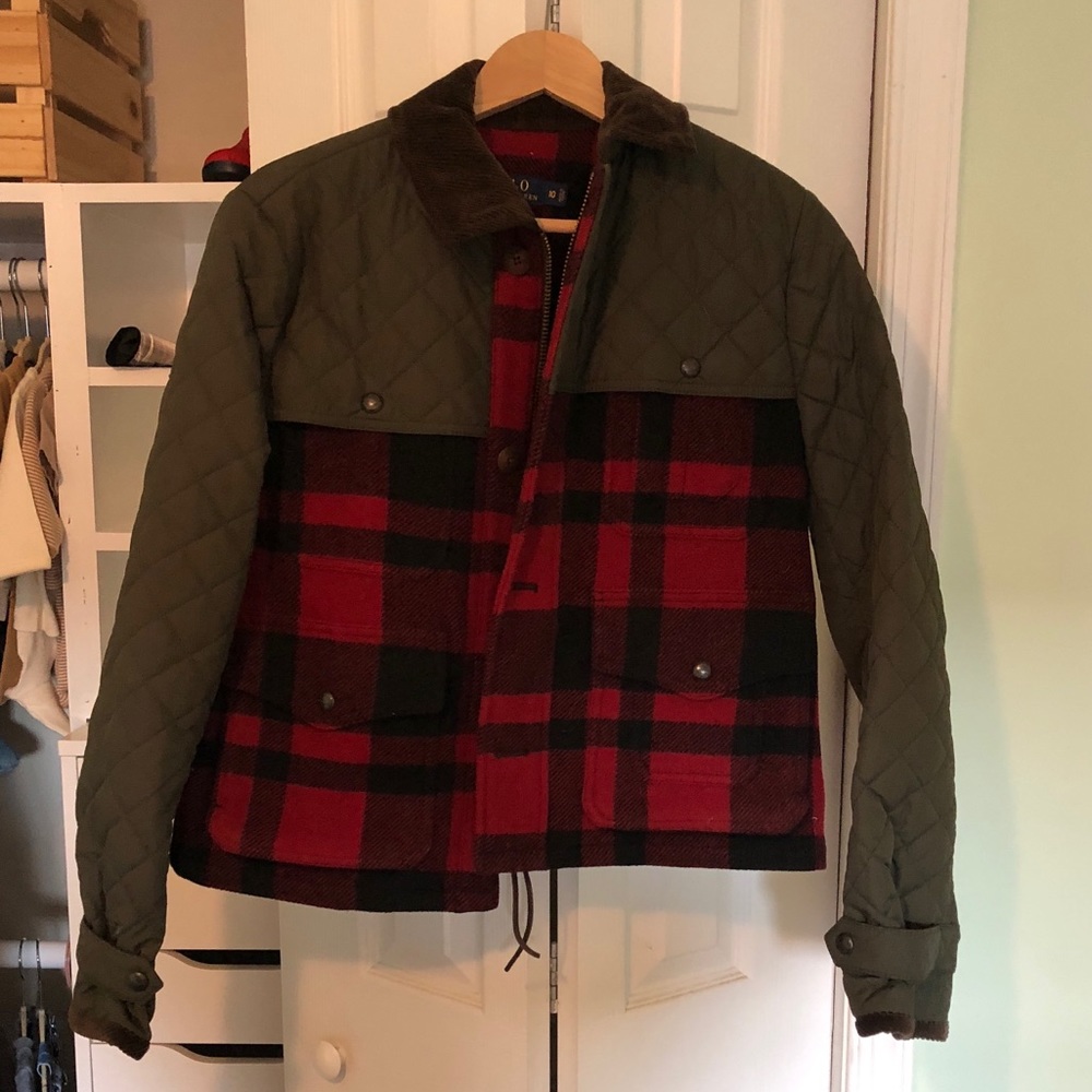 Polo by Ralph Lauren wool jacket with corduroy